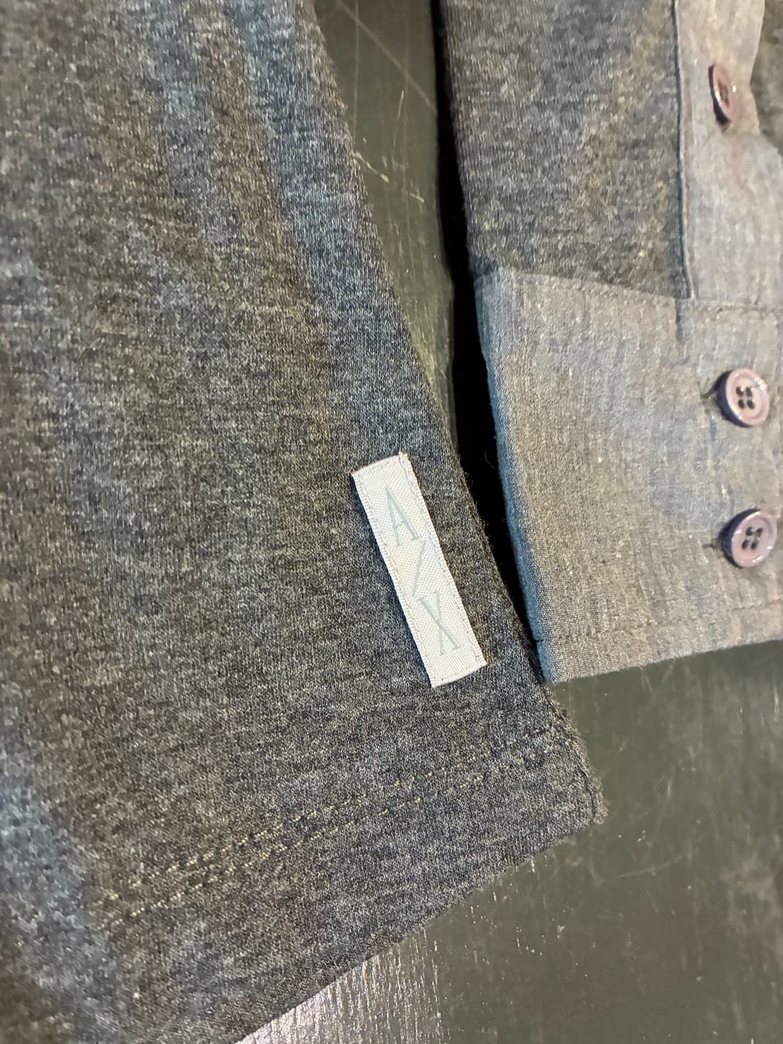 XL) 알마니 익스체인지 코튼 셔츠 코이세이오 상품이미지3