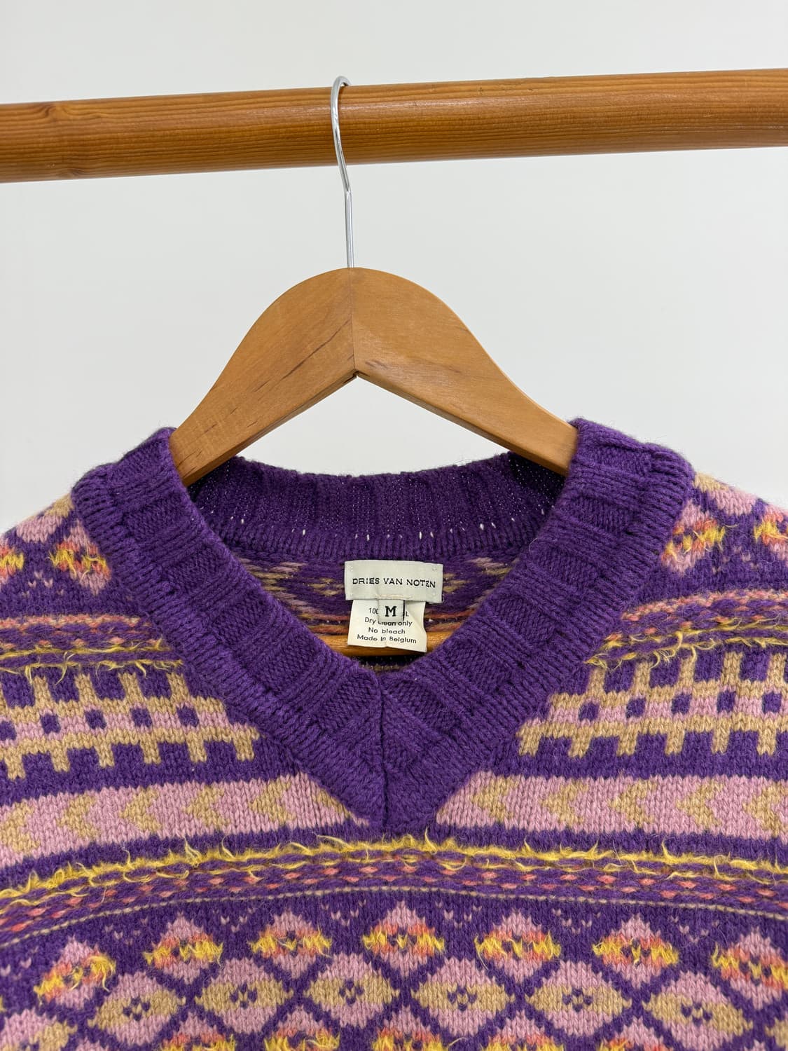 드리스반노튼 빈티지 니트 상품이미지3