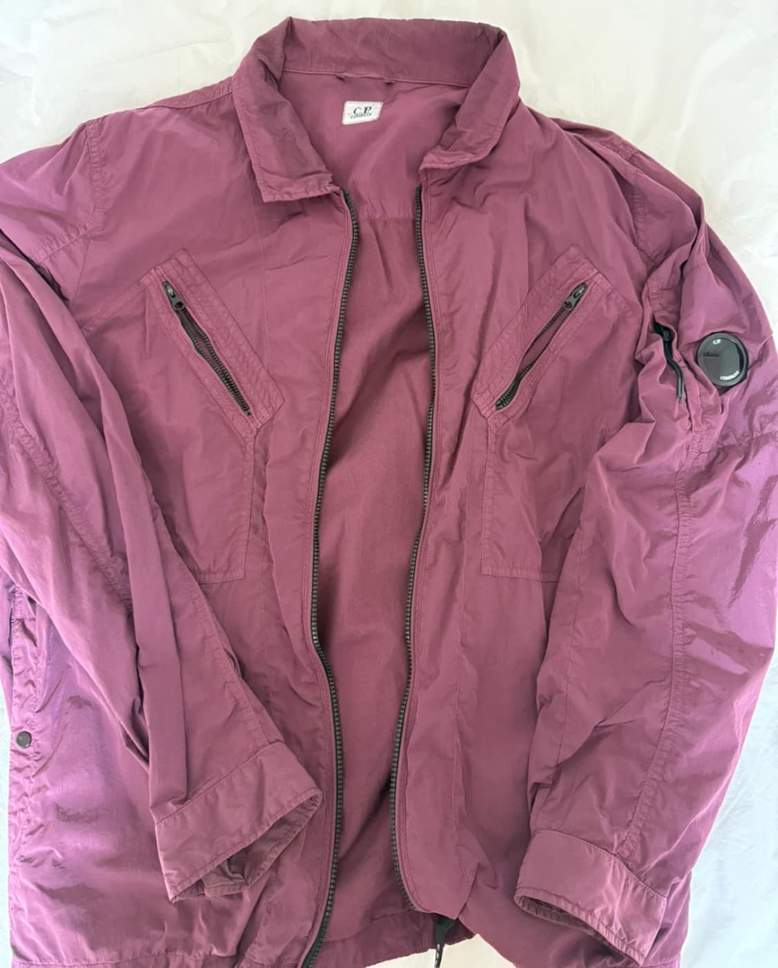 C.P. Company cp컴퍼니 Chrome 버건디 자켓 상품이미지2