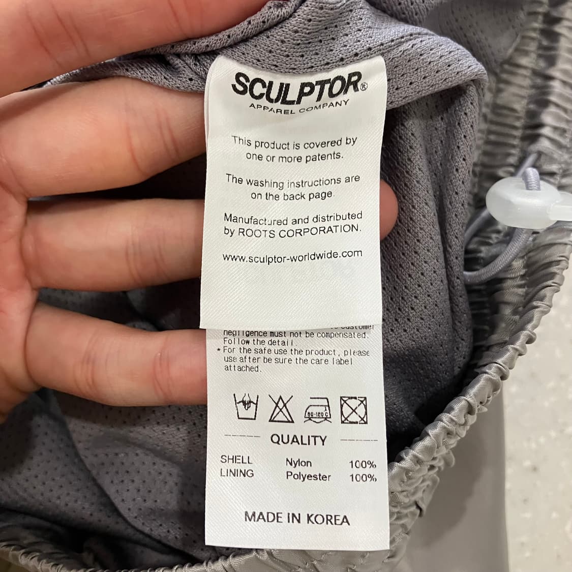 299 스컬프터 크롭 바람막이 자켓 상품이미지6