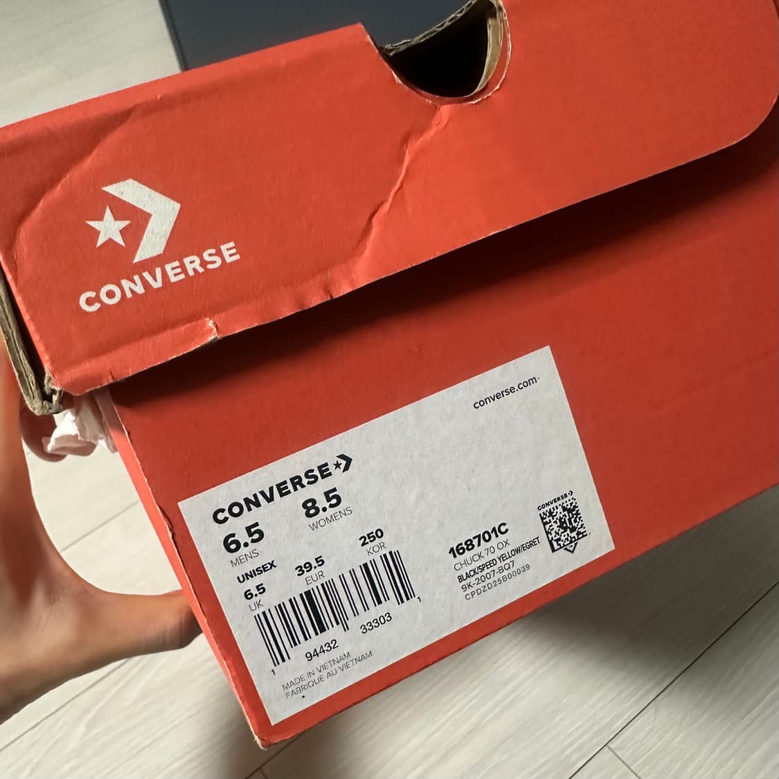 (250) 컨버스 척 70 로우 핵드 아카이브 상품이미지7