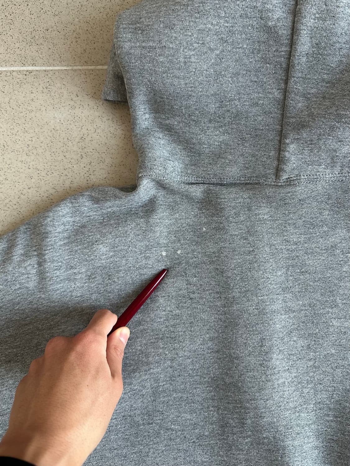 90s 빈티지 러셀 후드집업 그레이 XL 상품이미지7