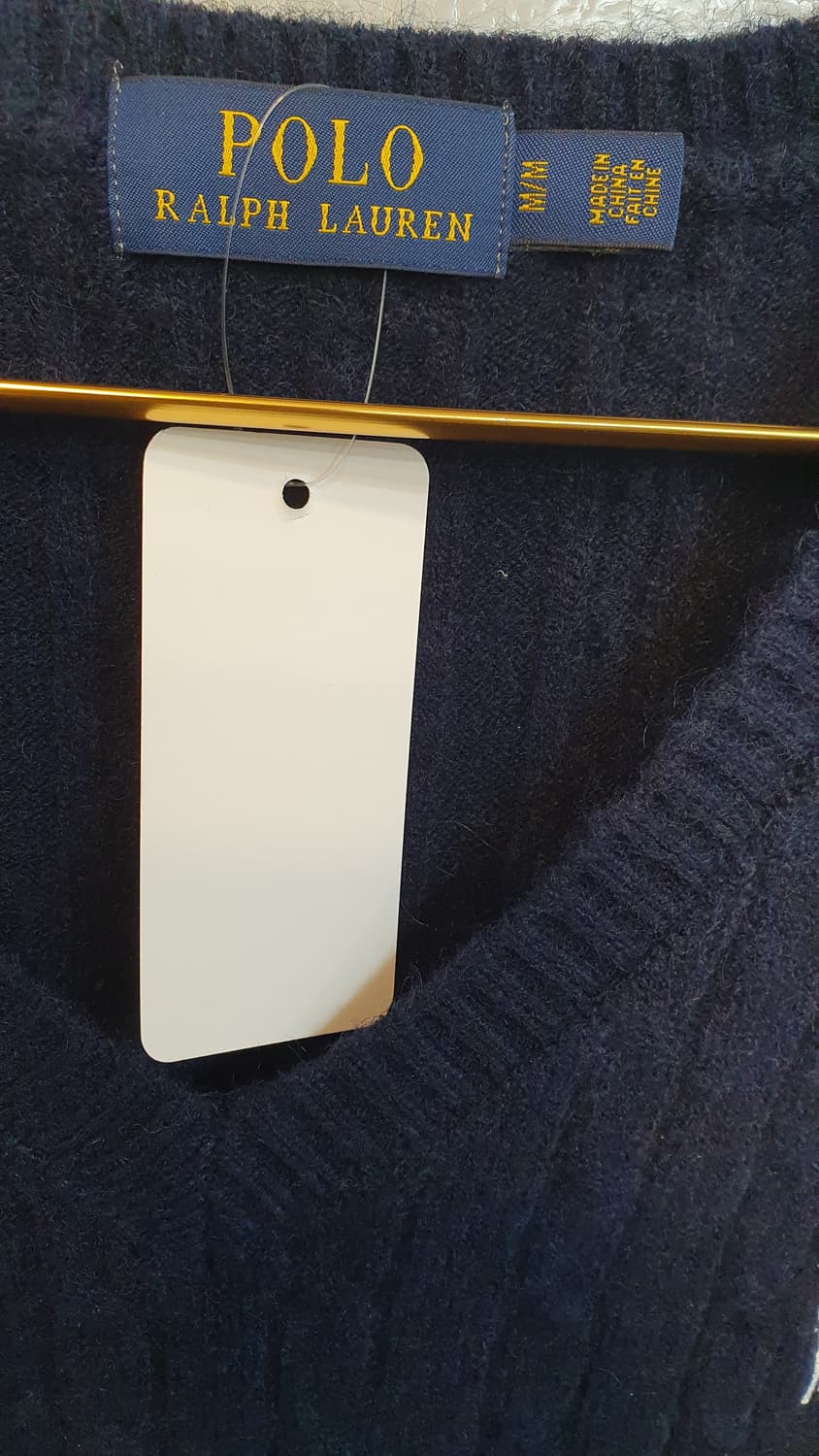 폴로랄프로렌 니트브이넥조끼M 상품이미지3