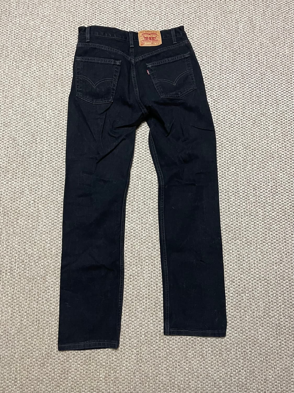 90‘s 빈티지 리바이스 505 black USA 상품이미지2