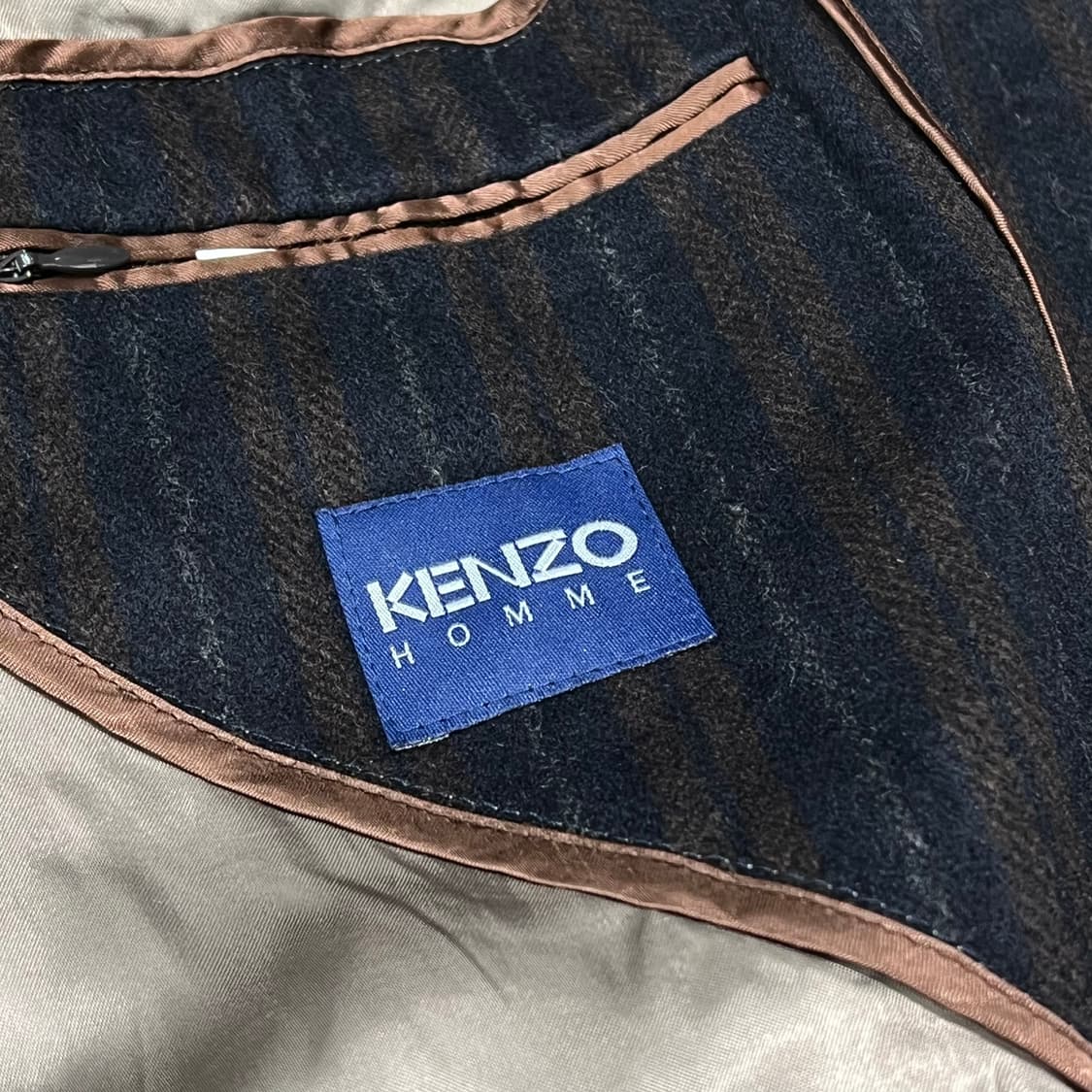 겐조 스트라이프 울코트 s09620 상품이미지6