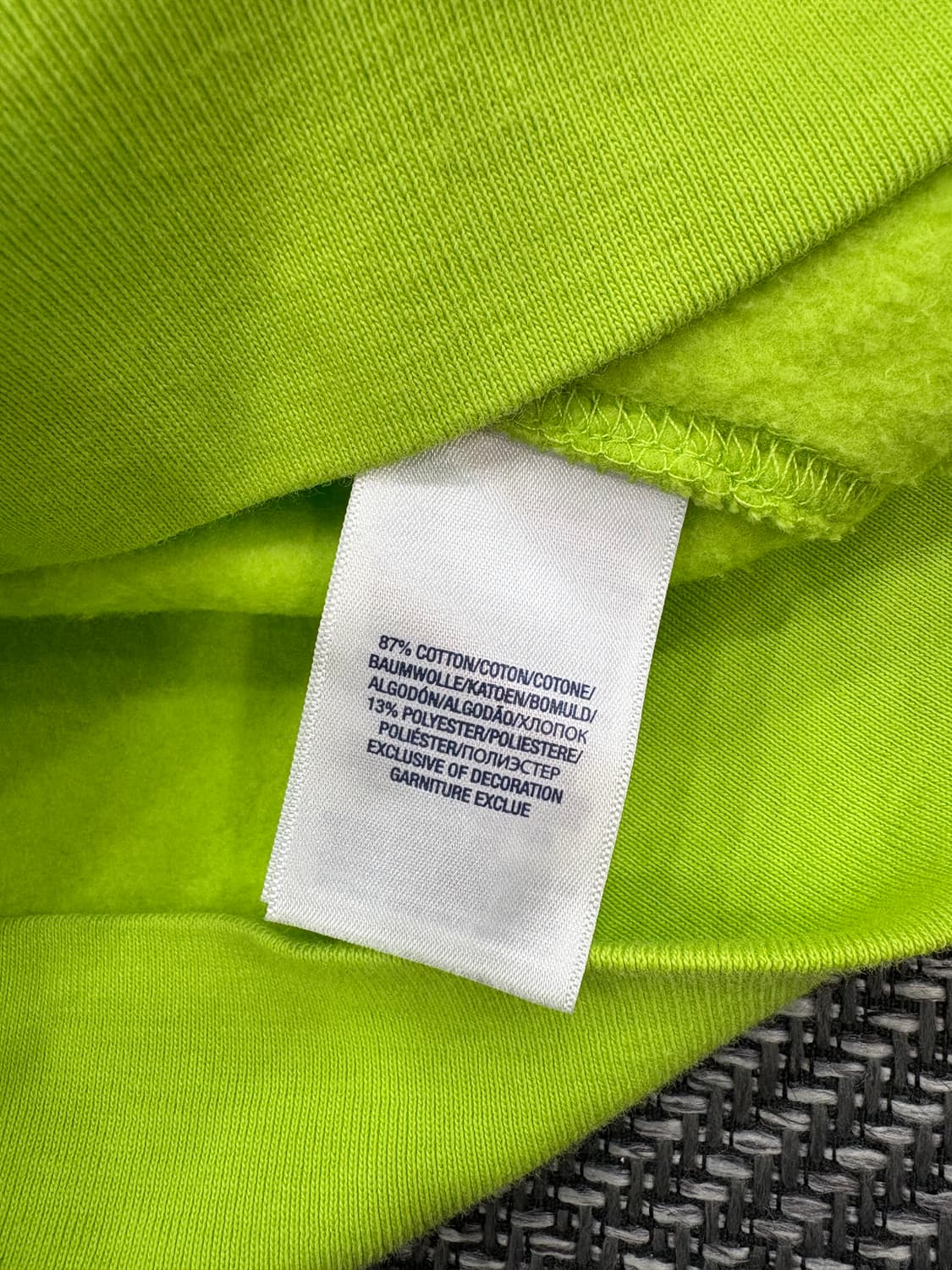 폴로 후드집업 연두 상품이미지5