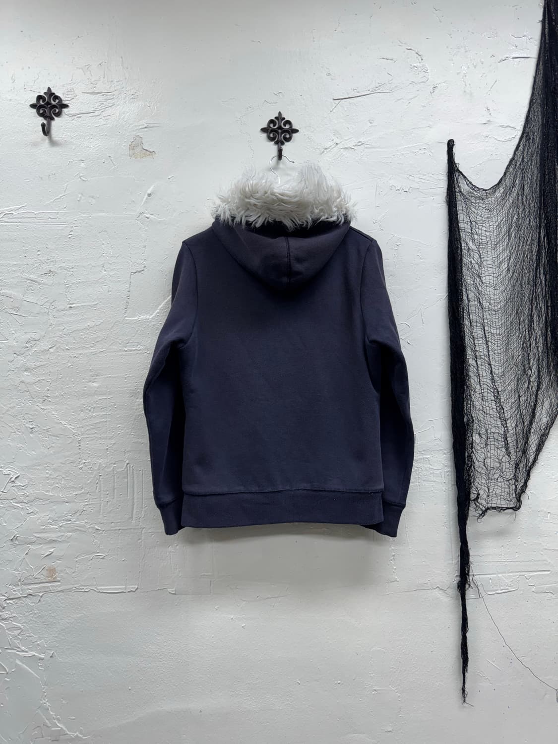 Diesel y2k trimming fur hoodie 상품이미지7