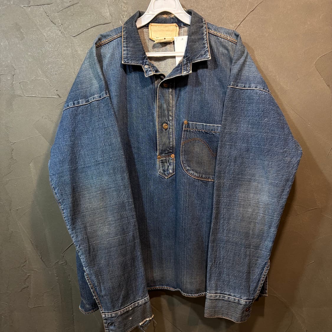 [M] LEVI's 리바이스 LVC 빈티지 풀오버 데님 셔츠 상품이미지1