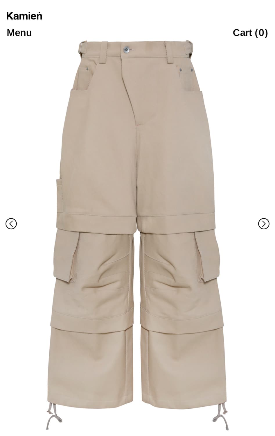 카미엔 타이탄 배기 팬츠 [1] 상품이미지1