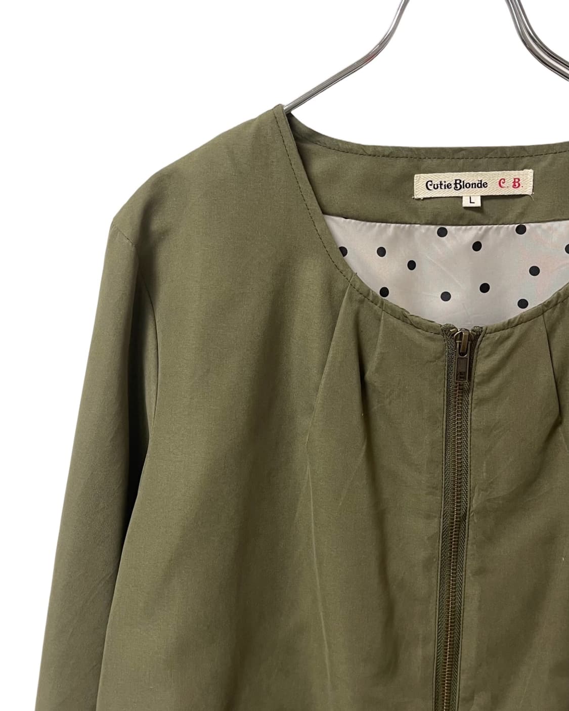 Stud Round Zip-up Blouson 상품이미지2