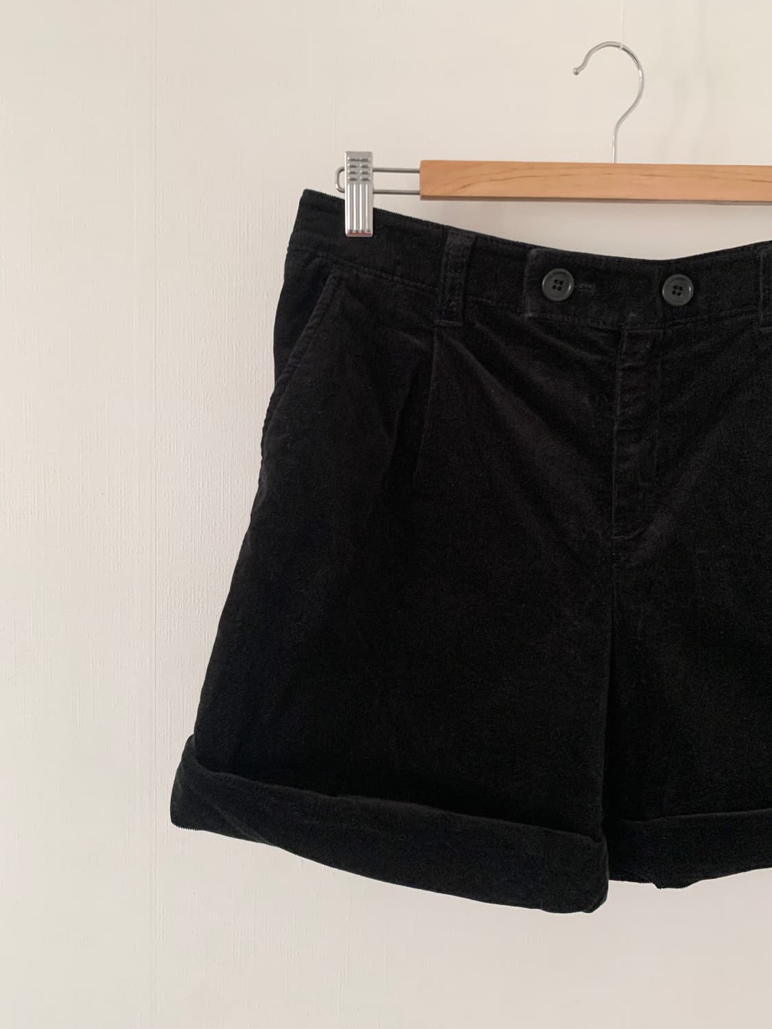 corduroy roll up shorts 상품이미지3