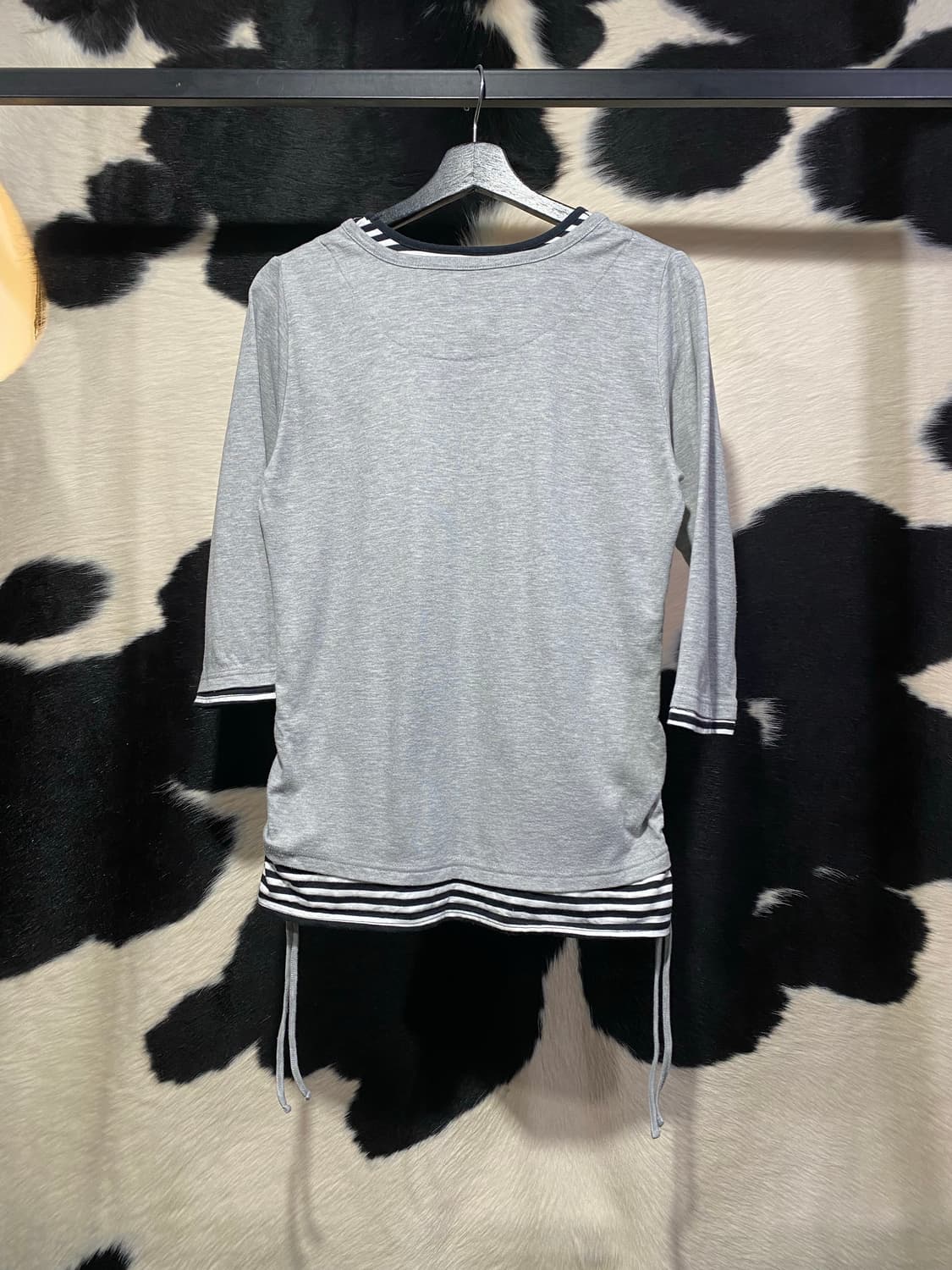 LemonTree 레이어드 디테일 셔링 롱슬리브 상품이미지5