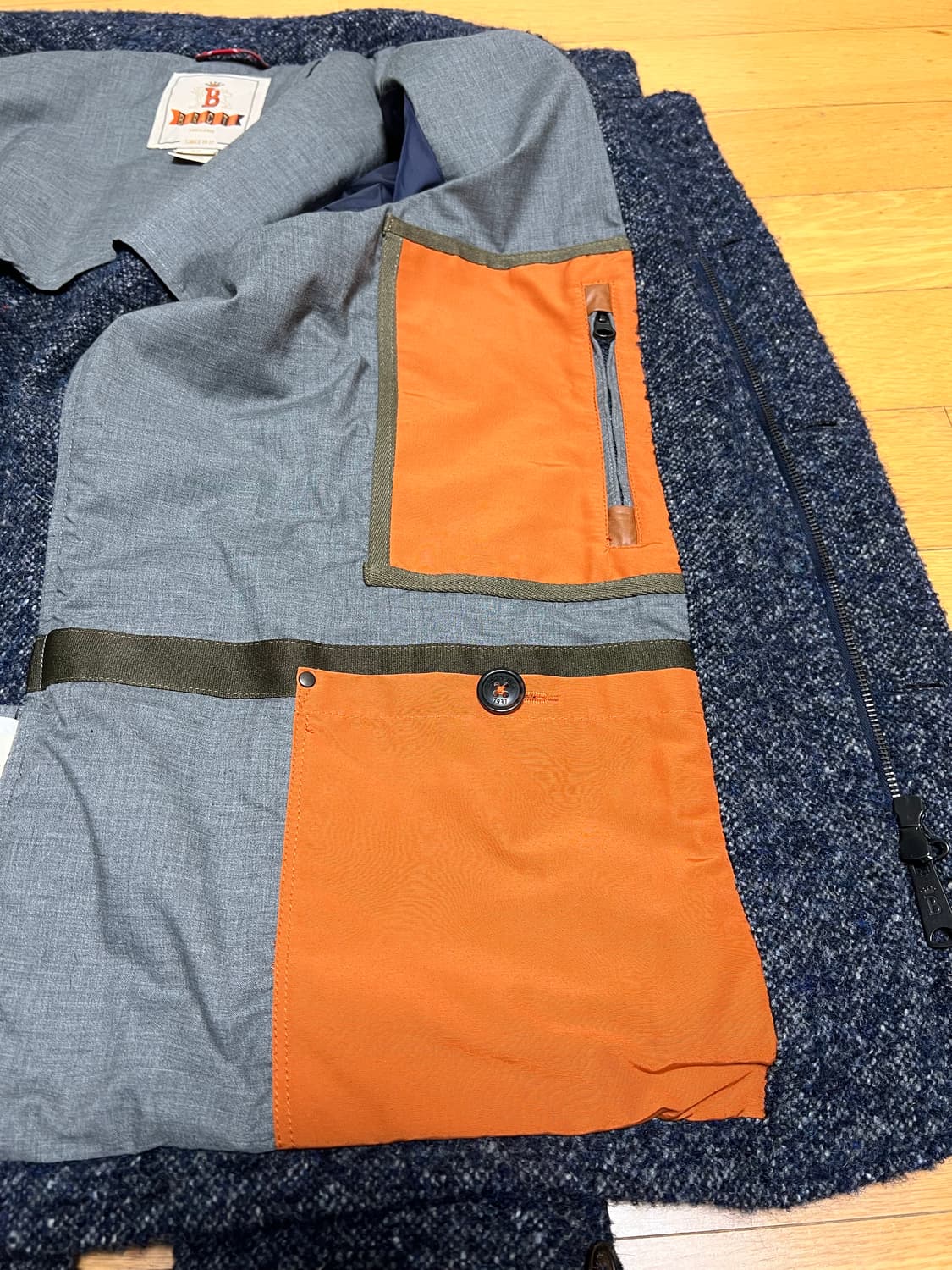 Baracuta Donegal Curly Tweed Jacket 42 상품이미지8