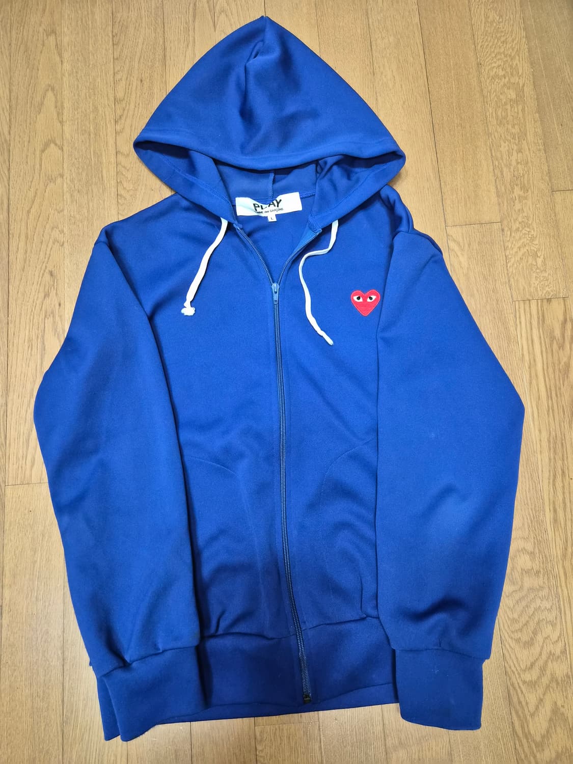 (정품) 꼼데가르송 후드집업 L (명품 후드티 남성 여성 티셔츠) 상품이미지1