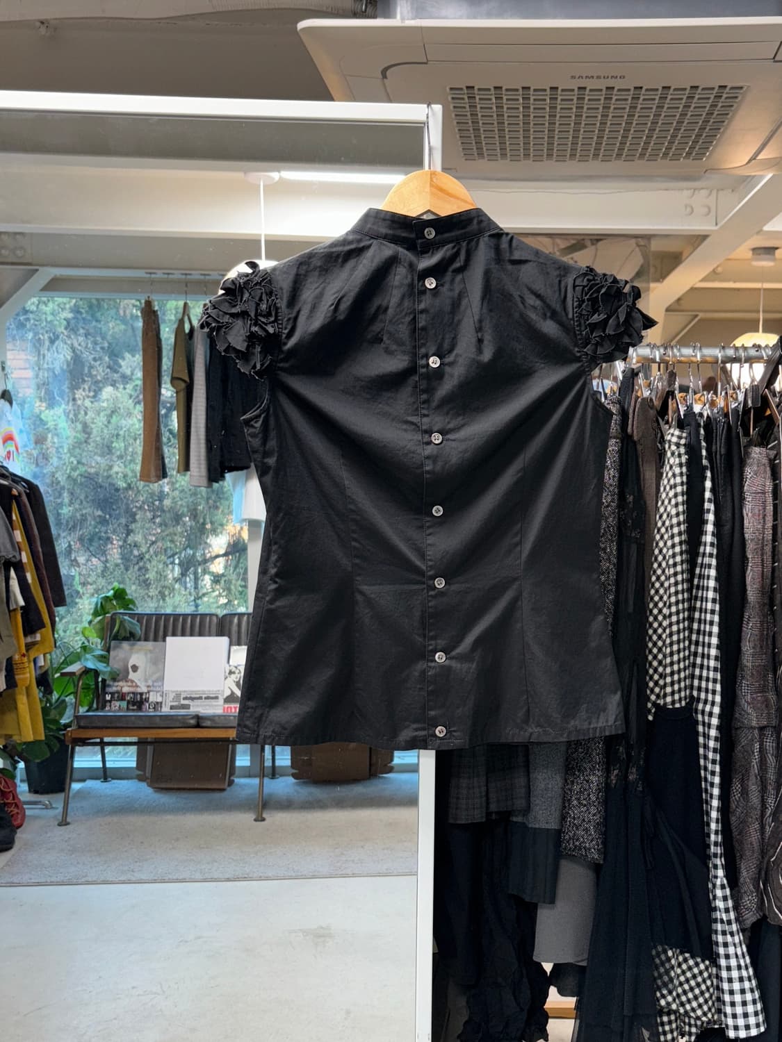 아츠로 타야마 프릴 셔츠 상품이미지2