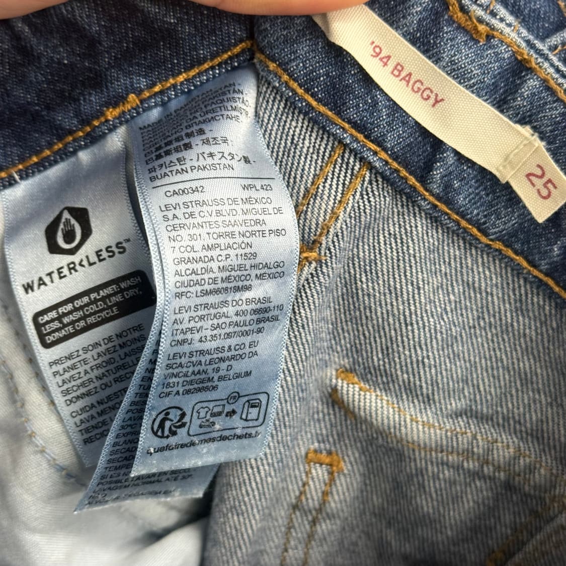 리바이스s 94 baggy jeans 25 상품이미지2