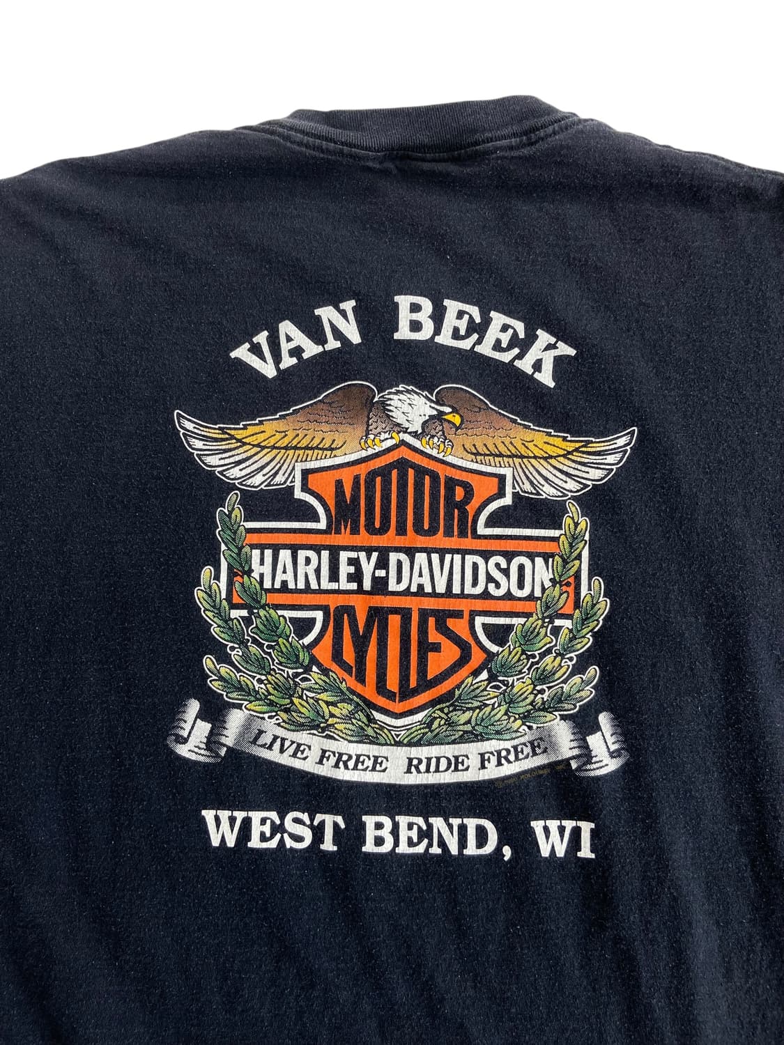 1991 할리 데이비슨 Panhead 반팔 티셔츠 상품이미지3