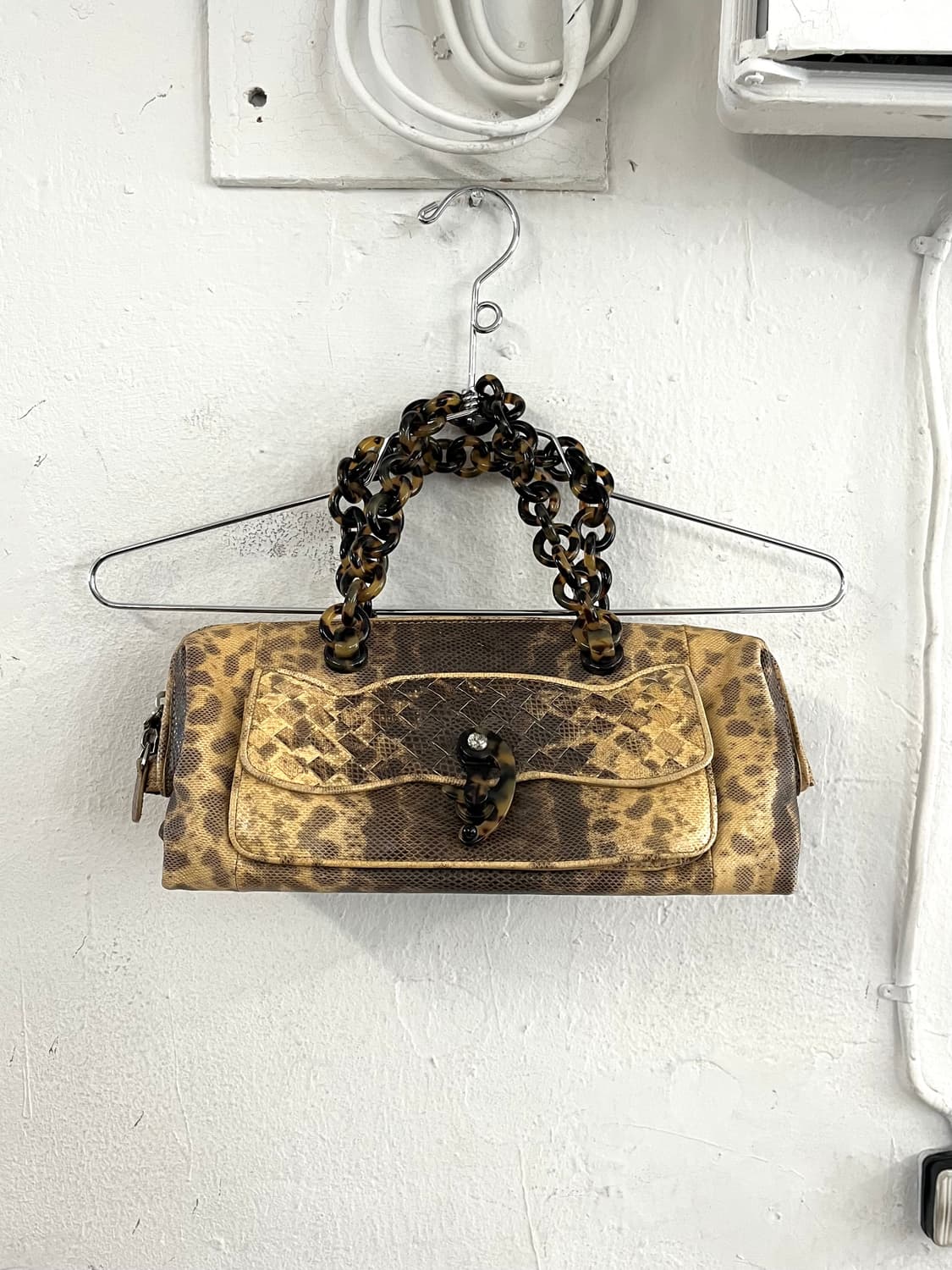 보테가베네타 2006 런웨이 리자드 스킨 레더백 상품이미지1