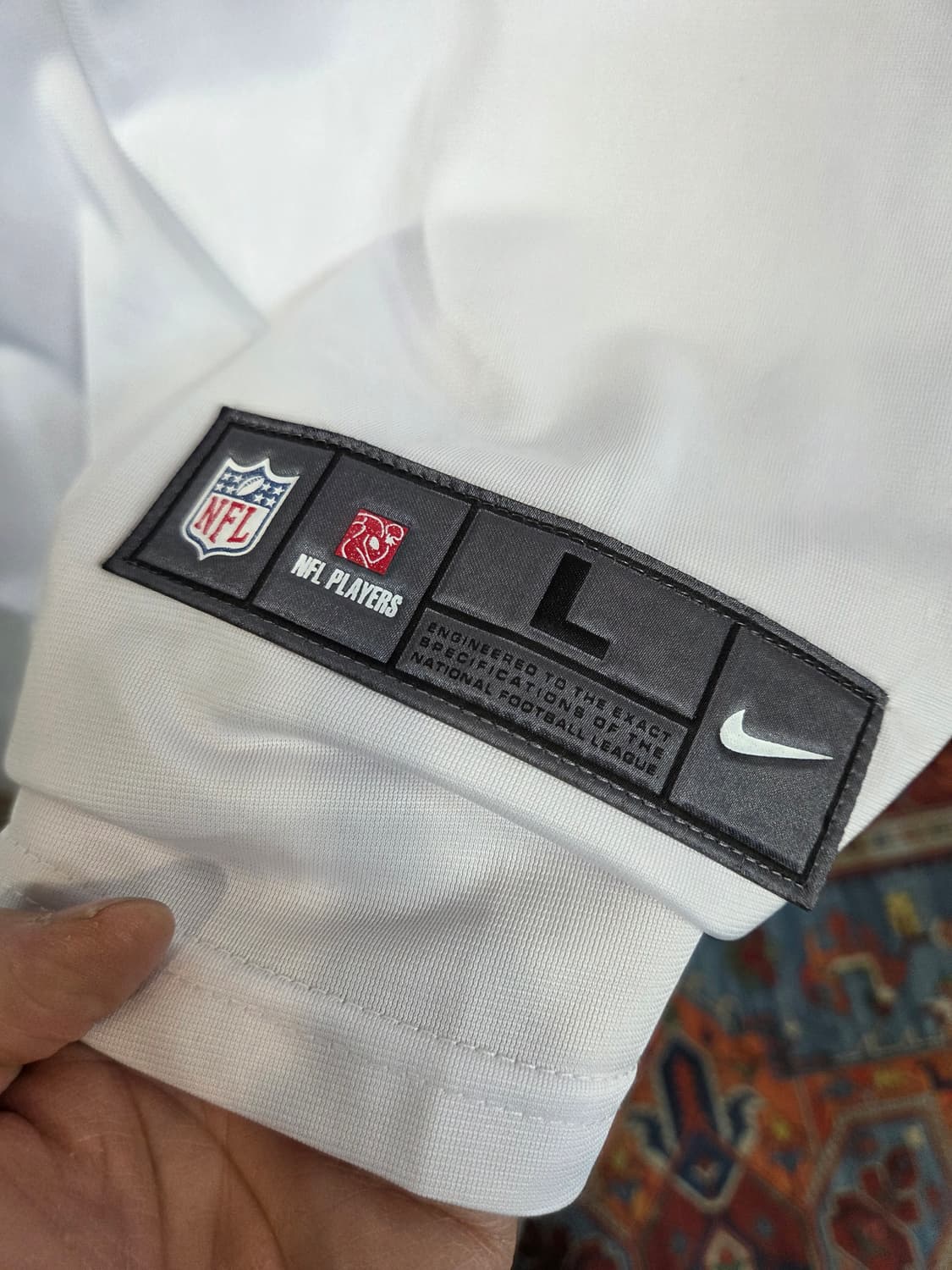 나이키 nfl 그린베이 패커스 럭비져지 반팔 L 상품이미지4