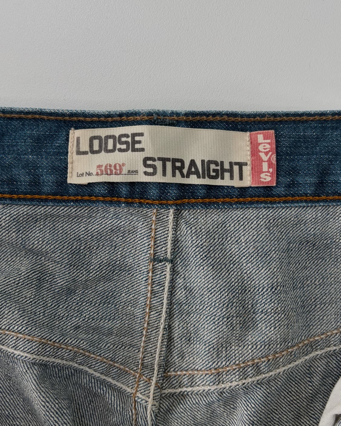 [36인치]리바이스 00s 569 루즈 스트레이트 데님 팬츠 상품이미지6