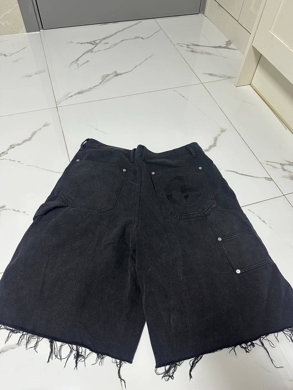 노매뉴얼 버뮤다 더블니 커팅  L 상품이미지2