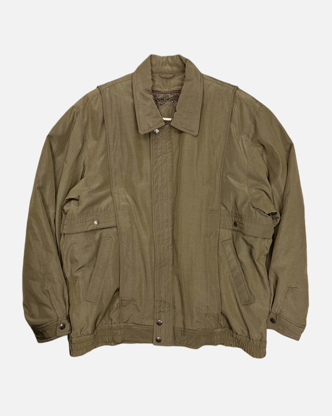 khaki lining vintage blouson jacket 상품이미지1