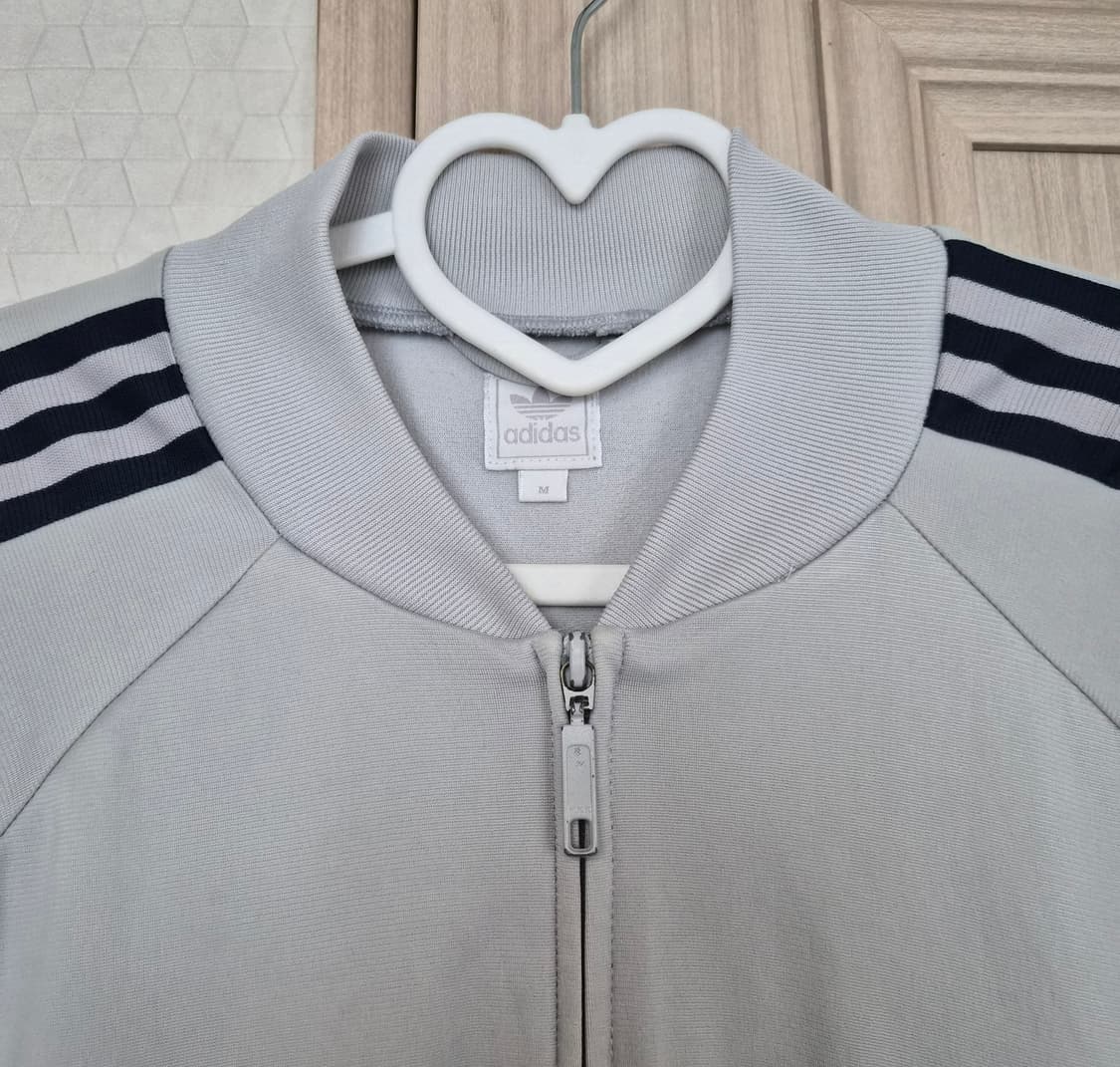 아디다스 희귀 트랙탑 져지 (그레이+하늘) 상품이미지3