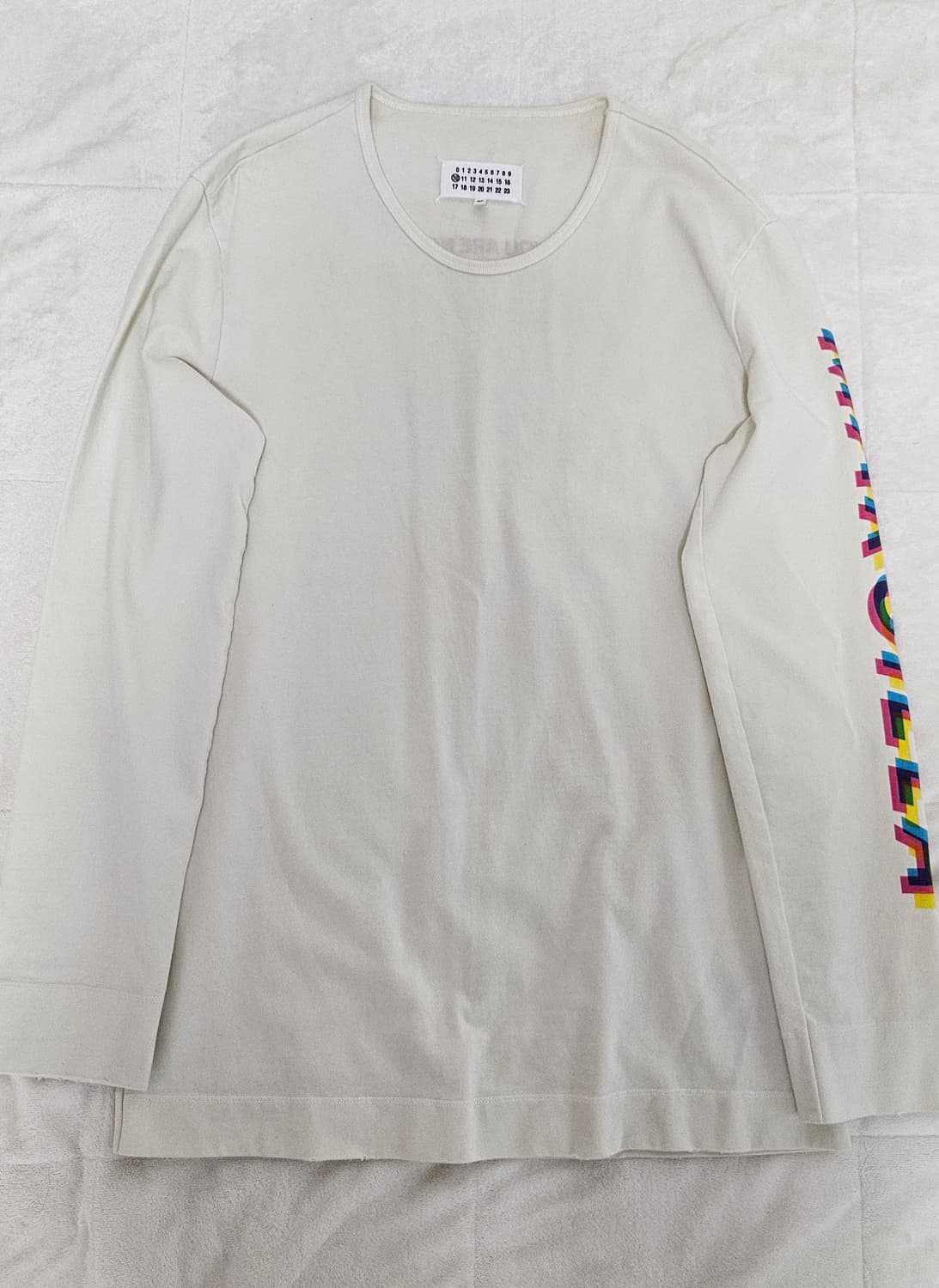 메종 마르지엘라 긴팔 티셔츠 상품이미지1