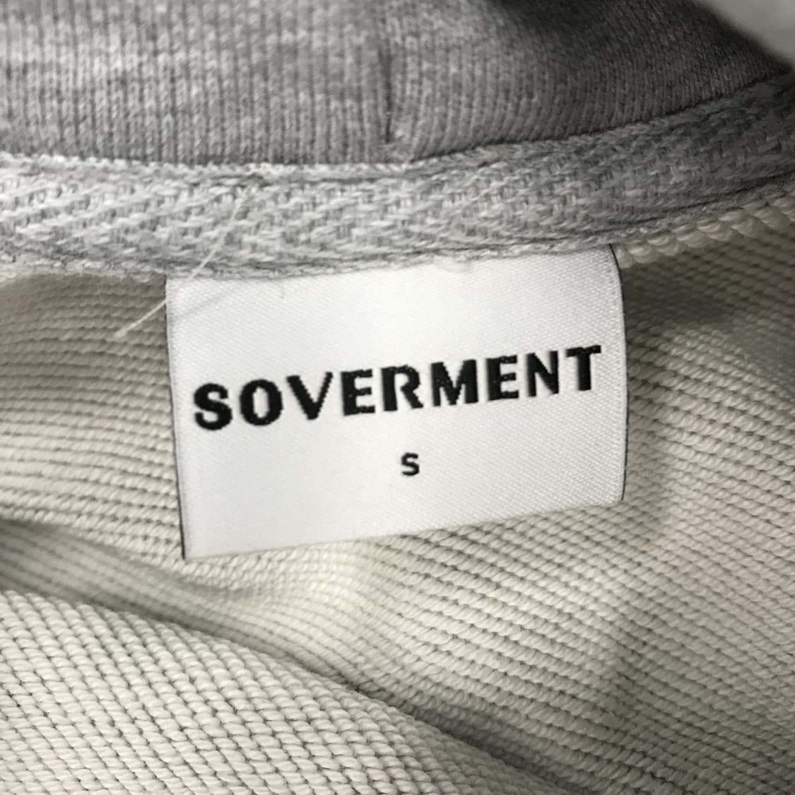 소버먼트 950g 솔리드 후드 멜란지그레이 [S] 상품이미지5