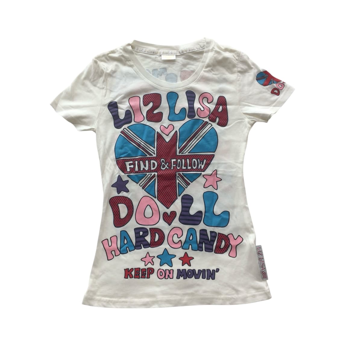 리즈리사 돌 하드 캔디 반팔 티셔츠 상품이미지1