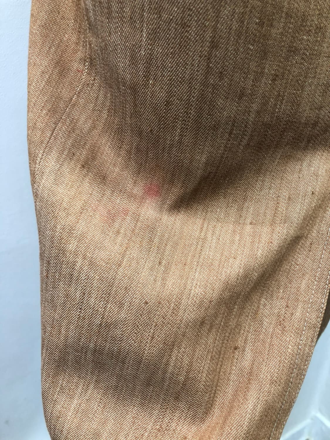 brick brown belted midi skirt 상품이미지4