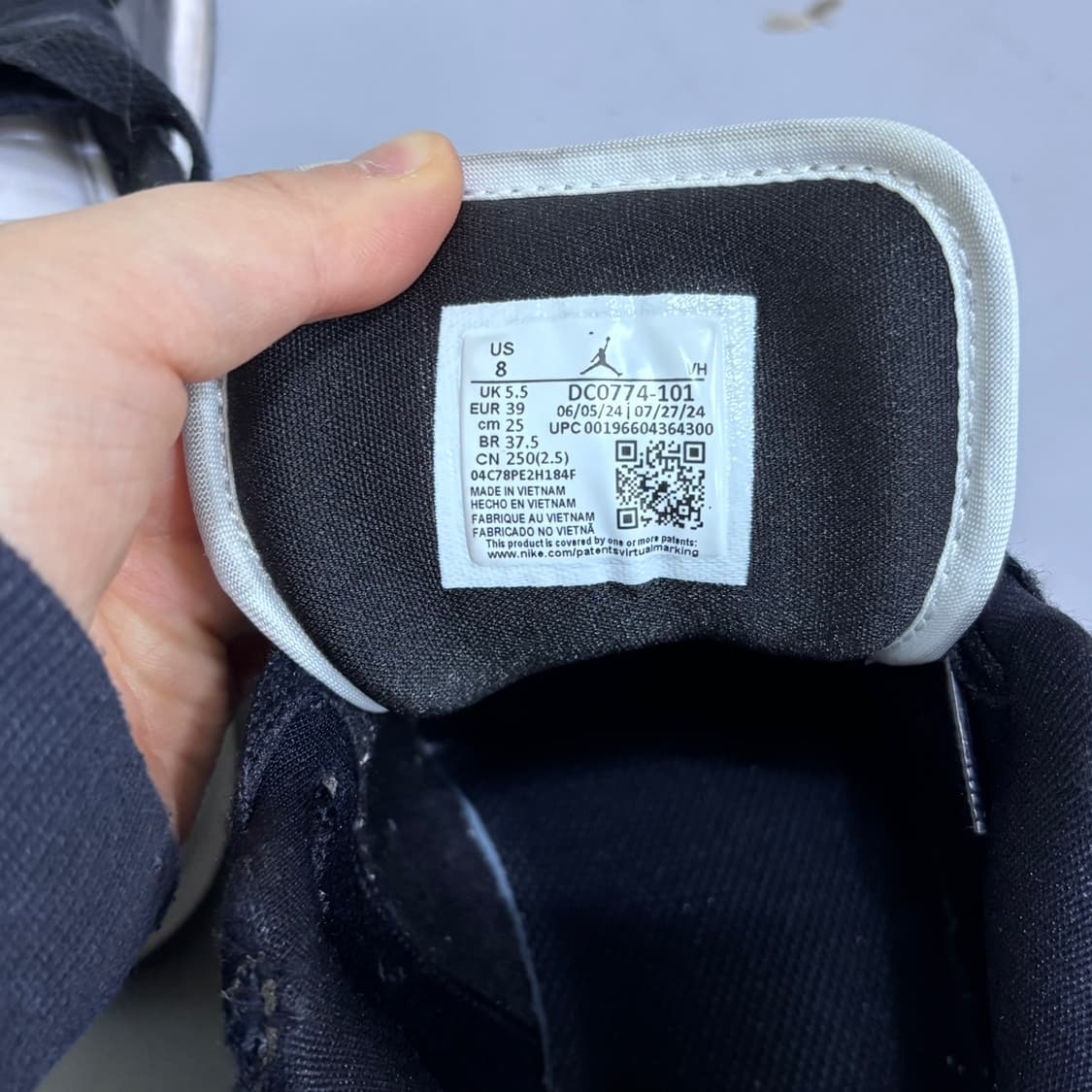 250 나이키 우먼스 에어 조던 0406E 상품이미지7