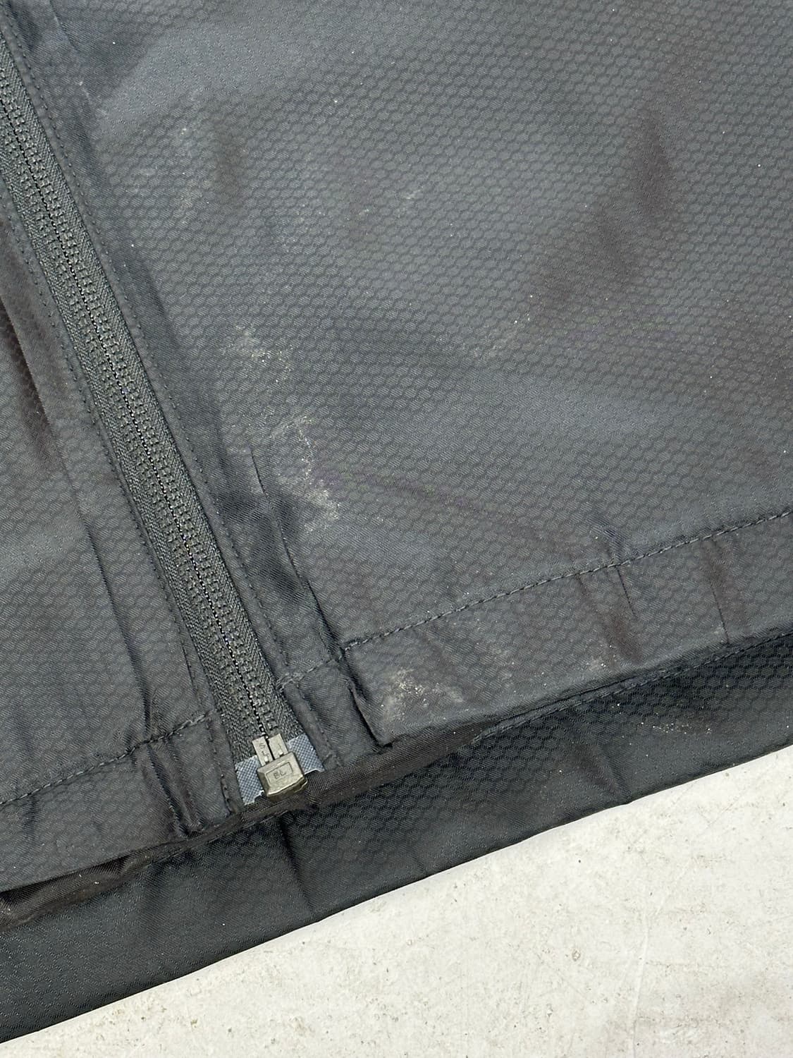 푸마 올드스쿨 블랙 그레이 배색 오버핏 바람막이 자켓 S 상품이미지9