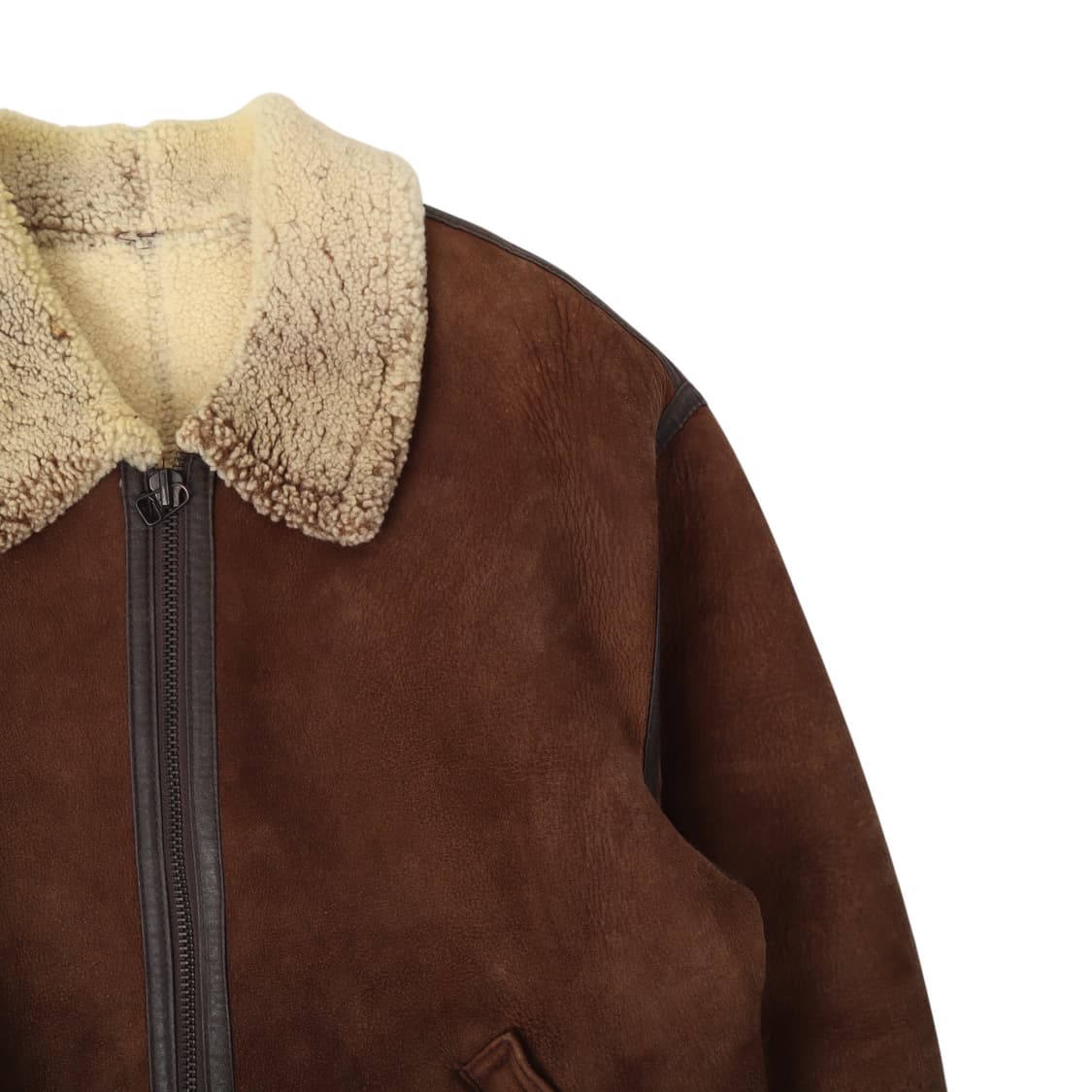 Nicole miller 니콜 밀러 B-3 램스킨 무스탕 자켓 상품이미지3