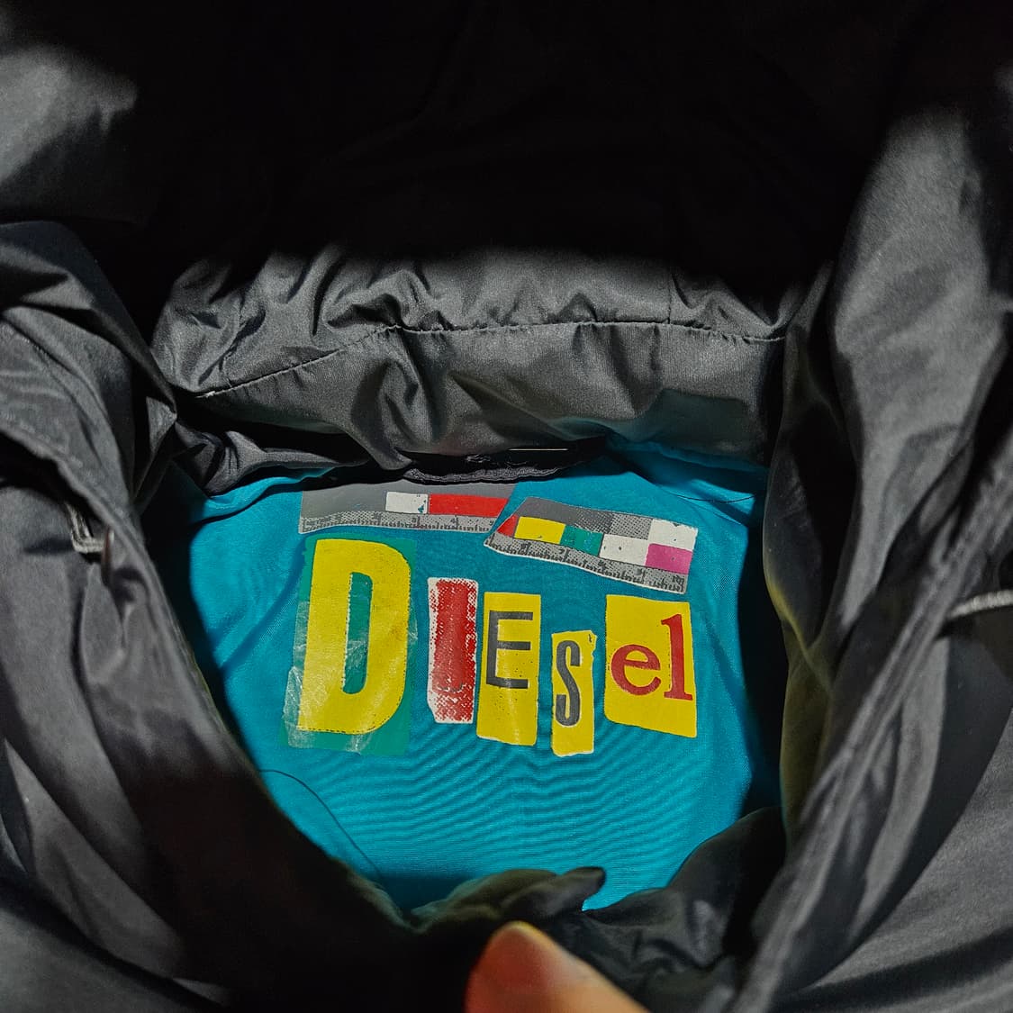 디젤 블랙패딩 상품이미지4