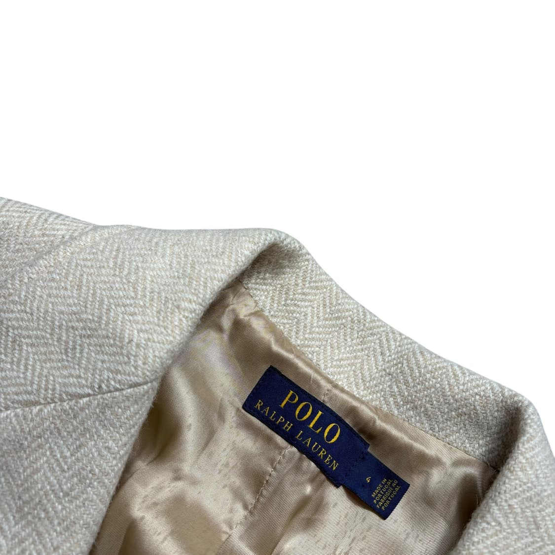 폴로 여성용 헤링본 코트 상품이미지3