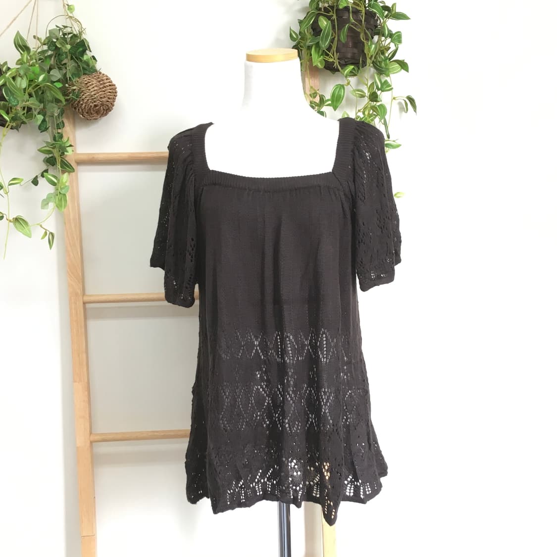 JPN/ 반팔블라우스 모리걸레이어드블라우스 모리룩블라우스  상품이미지2