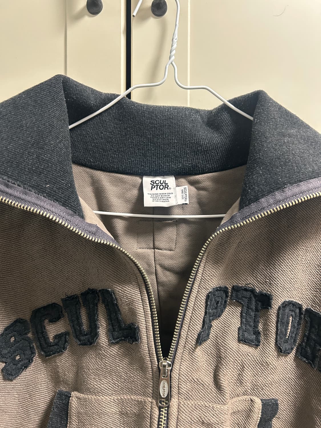 스컬프터 크롭 후드집업 여성 프리사이즈 free 상품이미지2