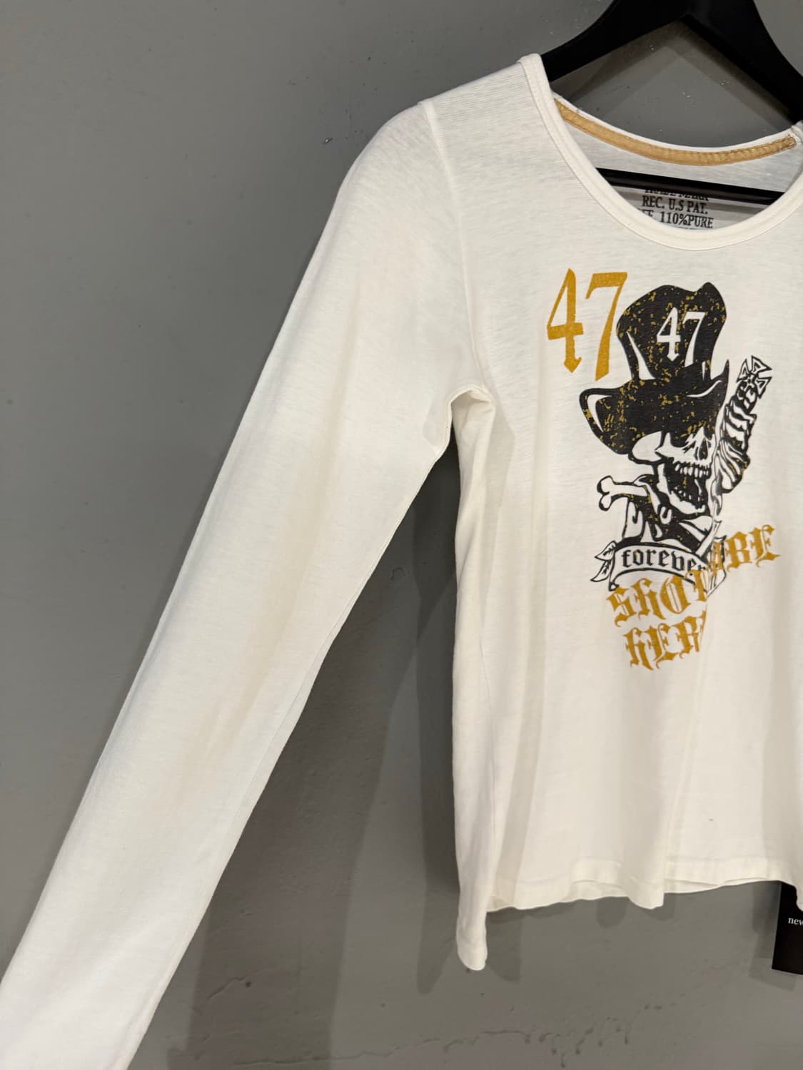 Von dutch skull printing long sleeve 상품이미지6