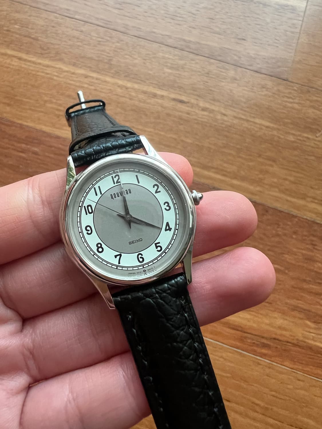 (매우 희귀) 세이코 빈티지 턱시도 다이얼 까보숑 용두 남녀공용 상품이미지1