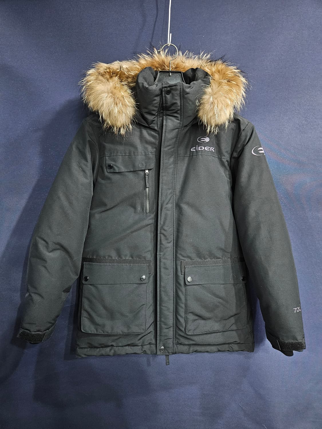 아이더 700필 차콜컬러 남성 100 덕다운 패딩  상품이미지1