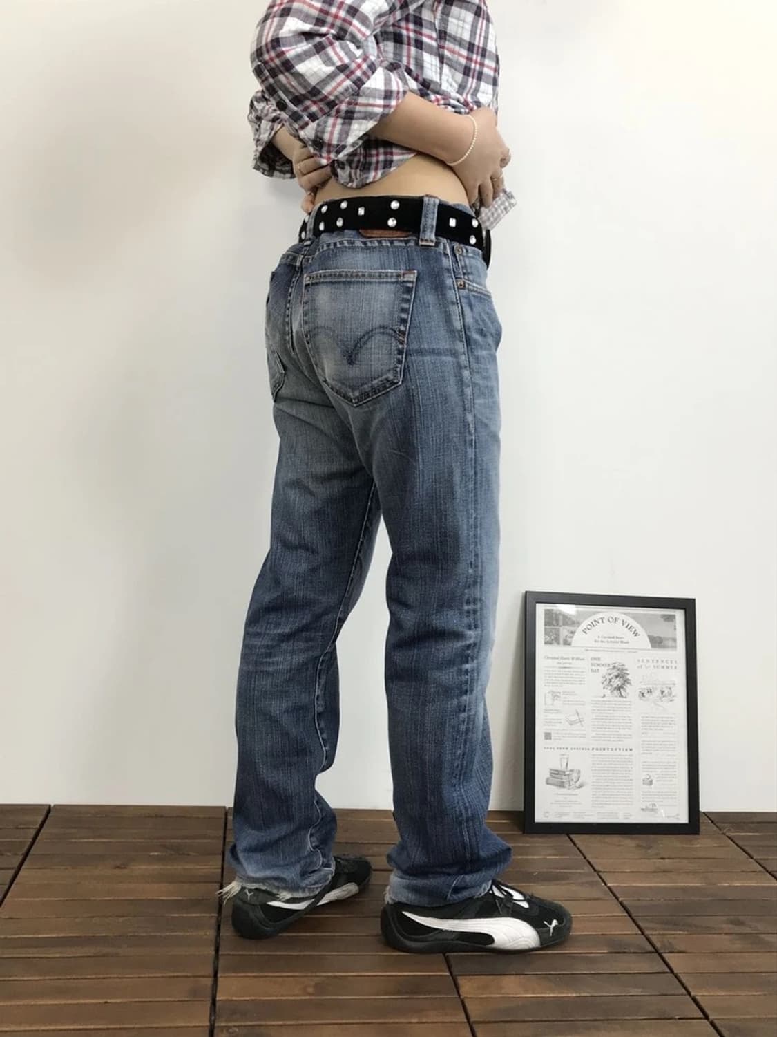 Levis 505 Regular Straight Denim 상품이미지3