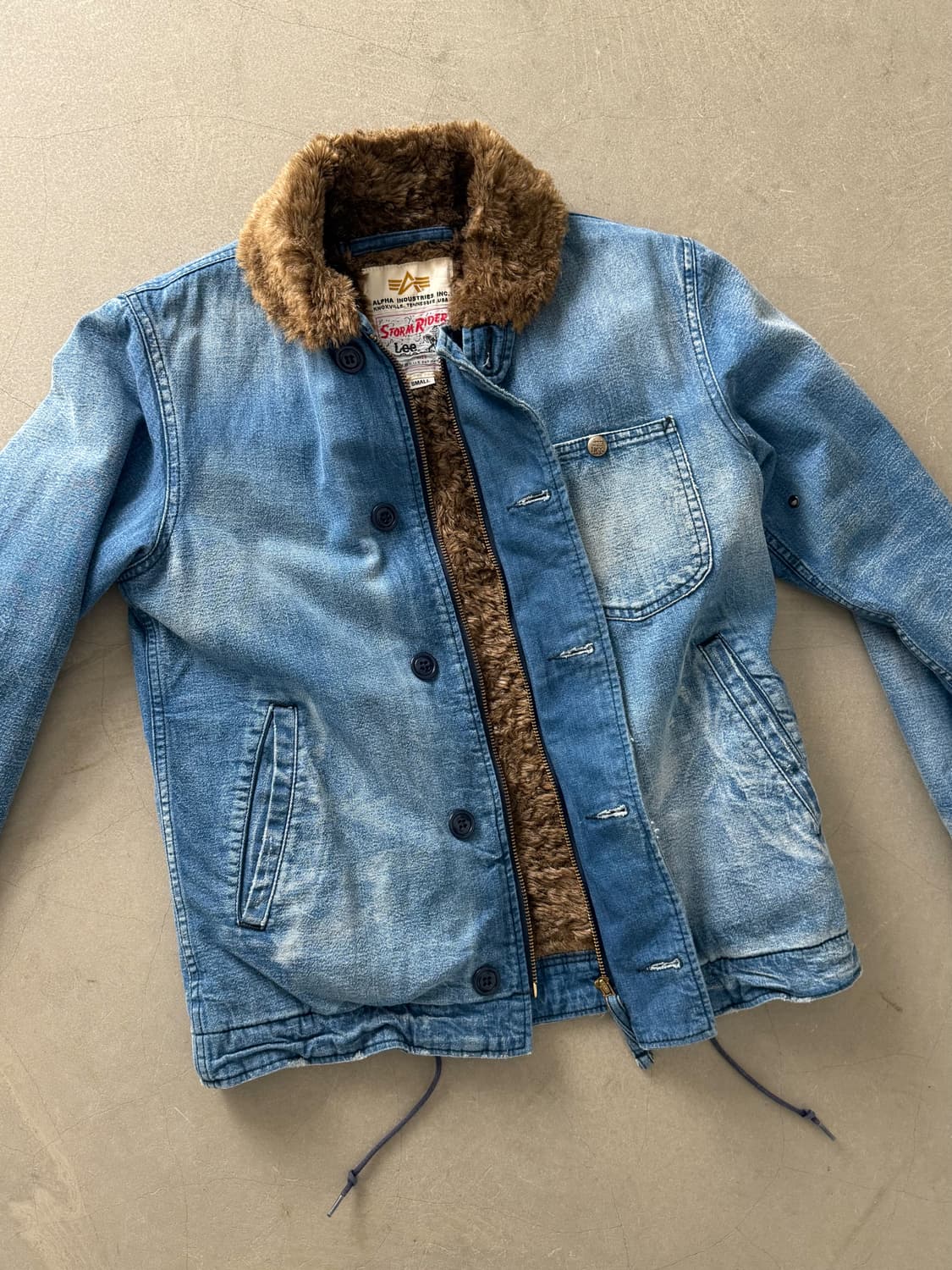 ALPHA INDUSTRIES × Lee N-1 DECK JACKET 상품이미지3