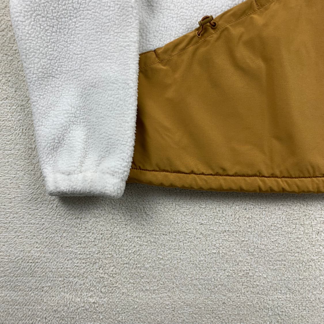 타미 진스 자수로고 컬러블록 플리스 아노락 상품이미지6