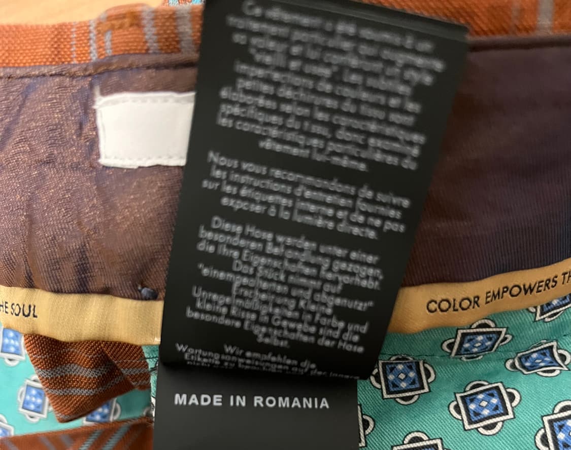 PT Torino 체크 면바지 56 상품이미지7