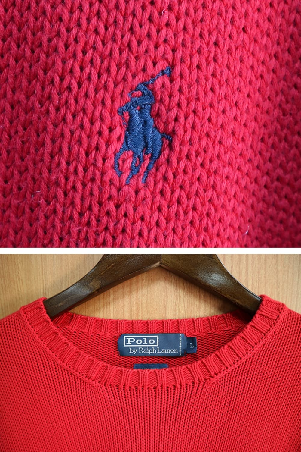 polo ralph lauren 폴로 랄프로렌 코튼100% 빈티지 니트
 상품이미지3