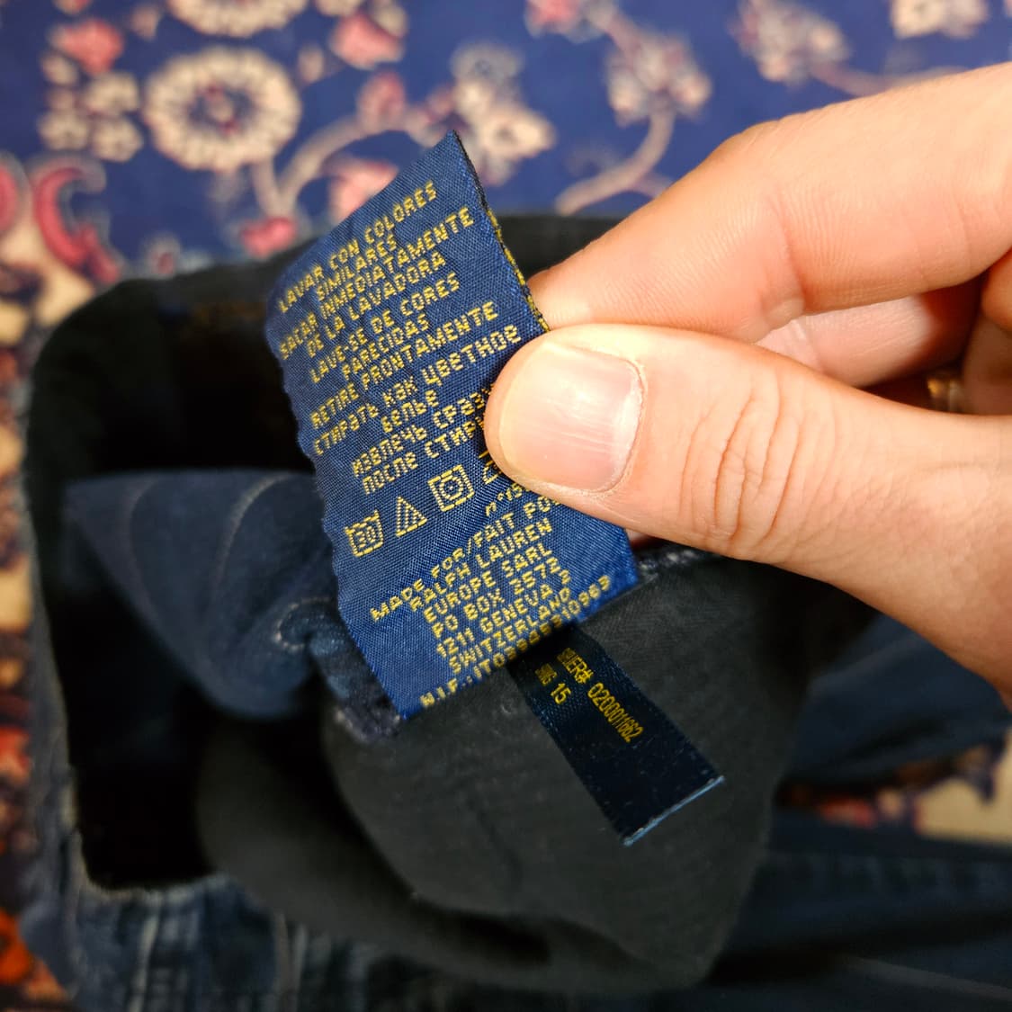 폴로랄프로렌 포멀 데님 스트라이프 팬츠10size 상품이미지10