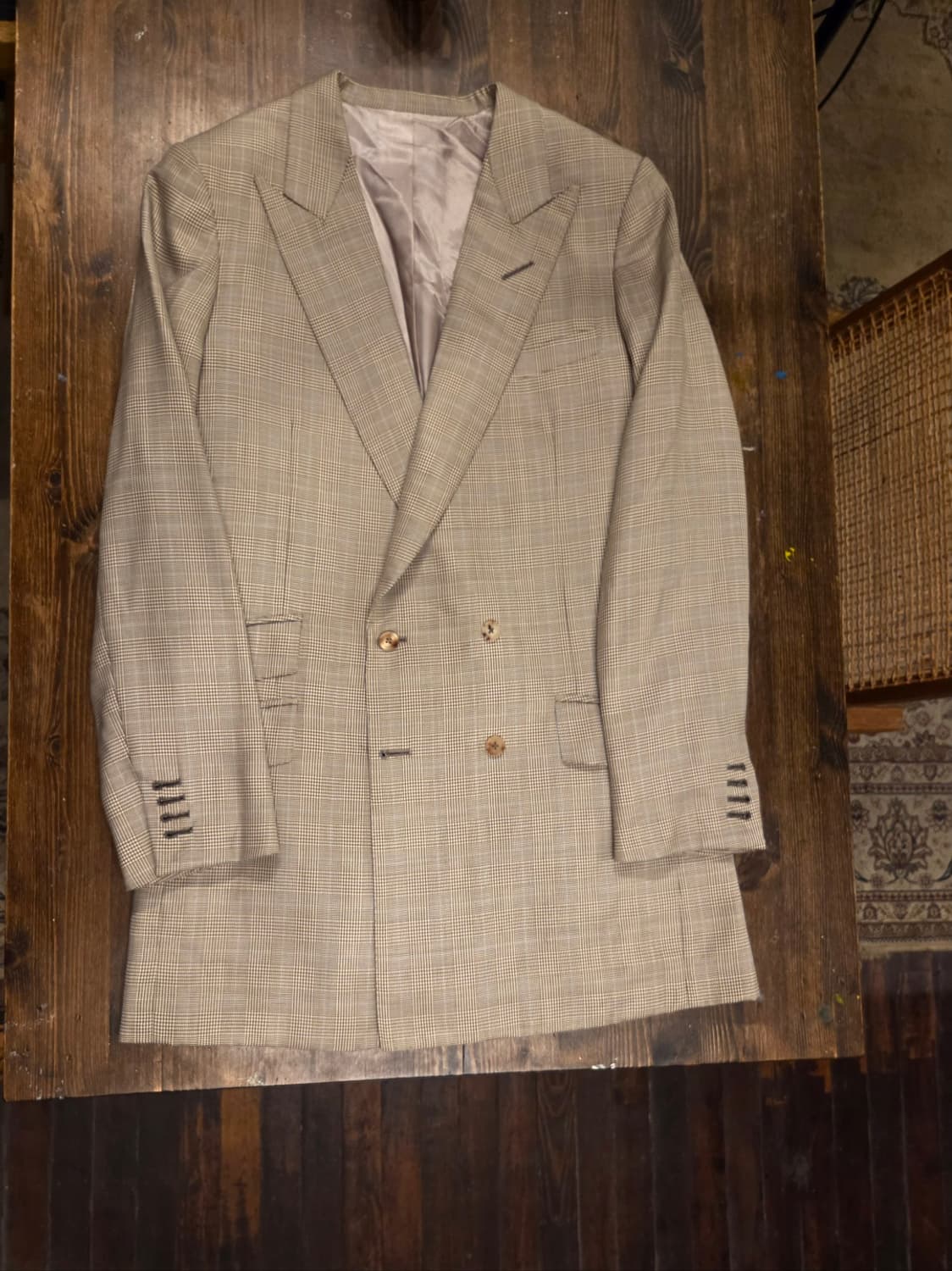 에드가 폼로이 비스포크 더블브레스티드코트 상품이미지10