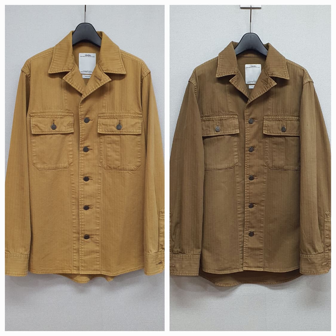 visvim.hbt 셔츠자켓 빈티지 커스텀 [미군 1943 자켓 모티브] 상품이미지8