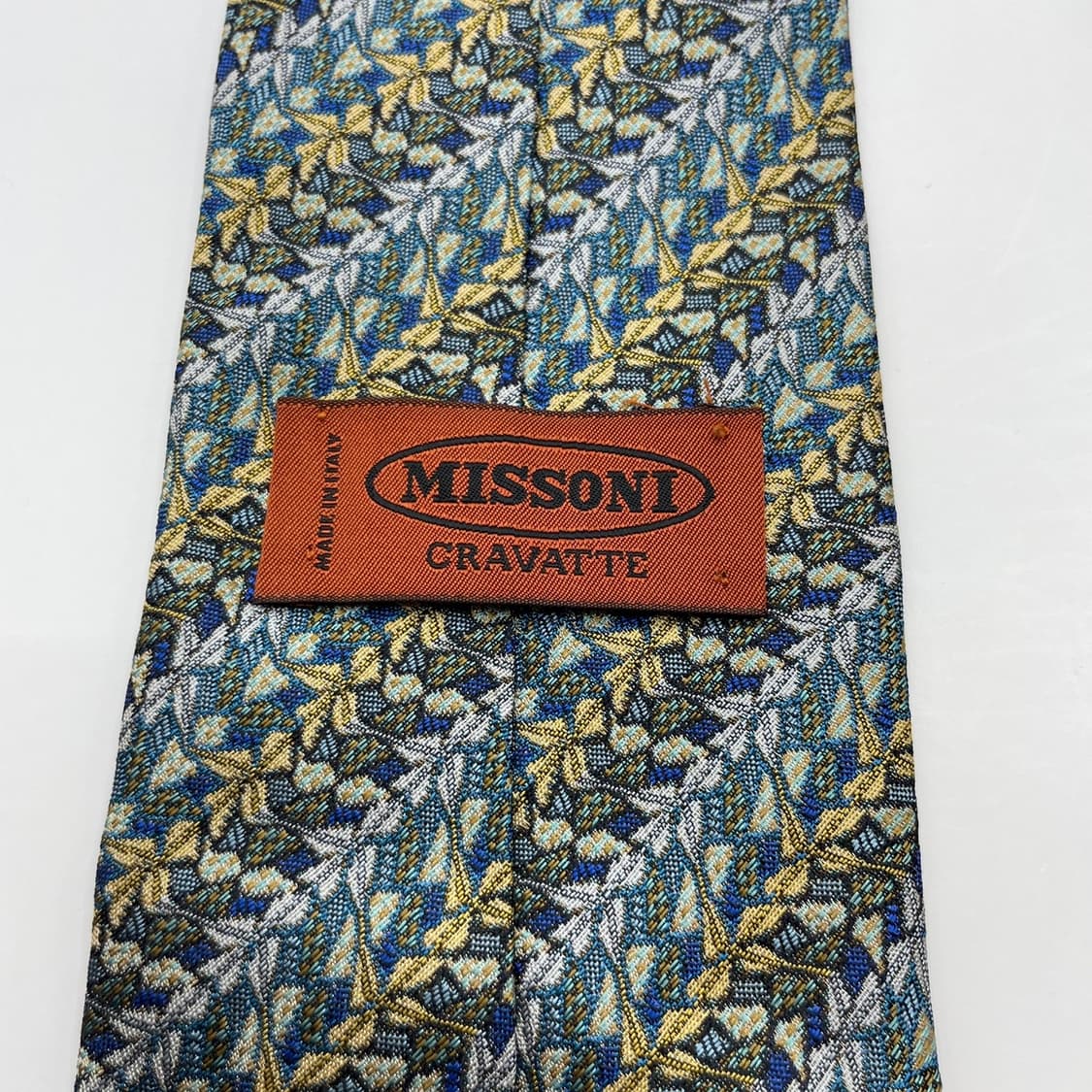 130) (MISSONI) 미쏘니 패턴 넥타이 상품이미지5